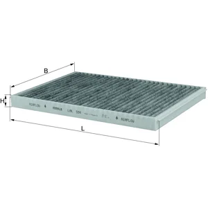 Mahle KNECHT FILTER Filtre d'habitacle pour RENAULT: Mégane Classic, Mégane (Ref: LAK 594)