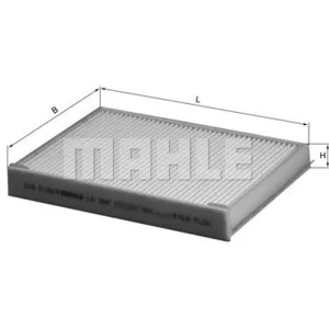 MAHLE Filtre d'habitacle (filtre à pollen) KNECHT LA 387 pas cher