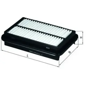Mahle KNECHT FILTER Filtre à air pour SUZUKI: Liana (Ref: LX 2863) pas cher