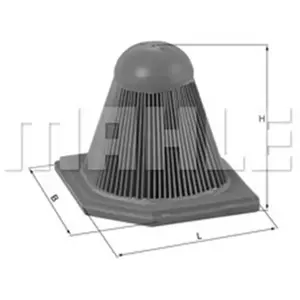 Knecht LX1892 Filtre à air pas cher