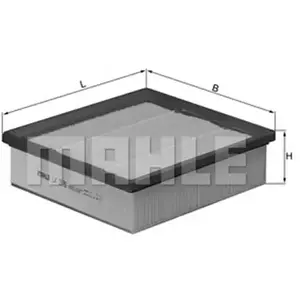 Knecht Filtre à air LX 2676 Mahle LX2676 pas cher