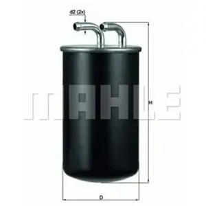 KNECHT FILTER Filtre à carburant pour MITSUBISHI: Outlander, Lancer, Grandis (Ref: KL 737) pas cher