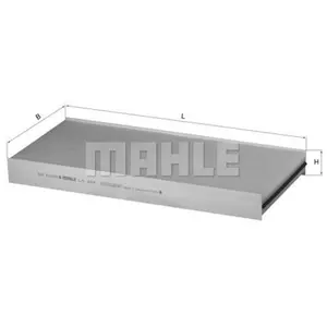 Filtre, Air De L'Habitacle La 494 Mahle Mercedes-Benz Mahle La494 pas cher
