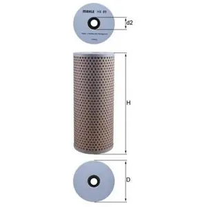 Mahle Knecht HX 89 Filtre, système hydraulique de travail pas cher