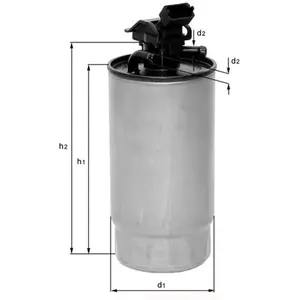 Filtre à carburant KL 160/1 Mahle KL160/1 pas cher