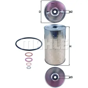 Mahle KNECHT FILTER Filtre à huile (Ref: OX 30D) pas cher