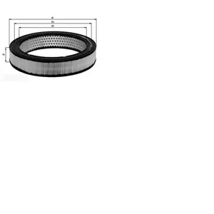 Mahle Knecht LX157 Filtre à air pas cher