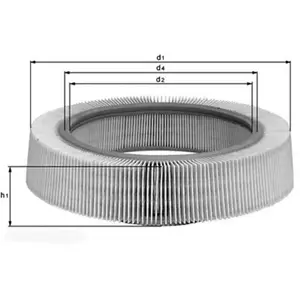 KNECHT FILTER Filtre à air pour MERCEDES-BENZ: 201 Series, 124 Series (Ref: LX 61) pas cher