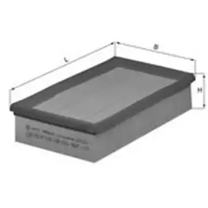 Knecht LX105 Filtre à air pas cher