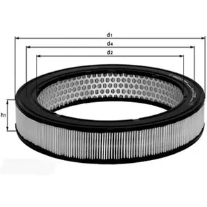 Knecht Filtre à air MAHLE, par ex. pour Skoda, Seat, Audi, VW, Citroën pas cher