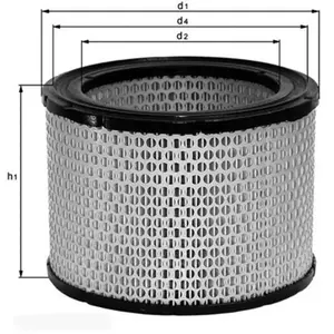 KNECHT FILTER Filtre à air pour CITROËN: Xantia, Visa, Xsara, ZX & PEUGEOT: 309, 306, 205, 405 (Ref: LX 502)