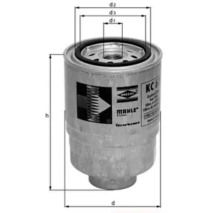 Comparateur de prix : Mahle Filtre à carburant KNECHT KC 67 - Réf. KNEKC 67
