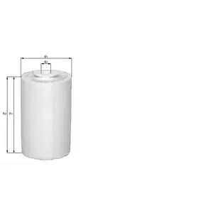 Mahle KNECHT FILTER Filtre à carburant pour FIAT: Panda (Ref: KX 65D) pas cher