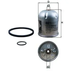 Mahle KNECHT FILTER Filtre à huile (Ref: OZ 1D) pas cher