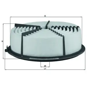 Filtre à air LX 835 Mahle LX835 pas cher