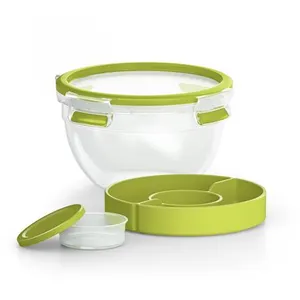 Comparateur de prix : Boîte saladbox 1,1 l clip&go emsa 0000518097