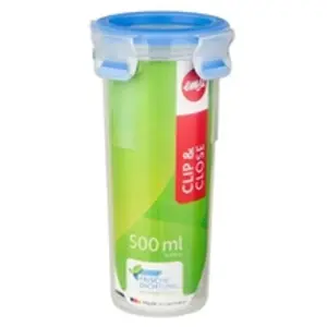 Comparateur de prix : emsa Boîte de conservation CLIP & CLOSE, 0,50L, transparent
