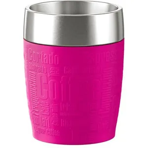 Comparateur de prix : mug EMSA Isotherme 0.2L inox-framboise
