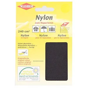 KLEIBER Pièce de réparation nylon, autocollant, noir ()