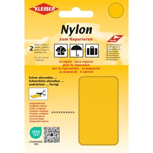 KLEIBER Pièce de réparation nylon, autocollant, jaune ()