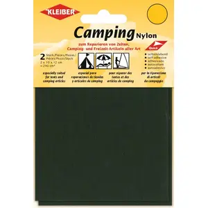 Kleiber Patchs Style Toile Nylon imperméables Autocollants, Kaki