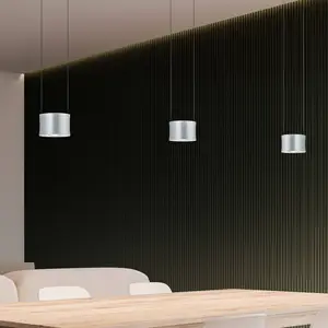 Comparateur de prix : BANKAMP Impulse suspension LED à 3 lampe nickel