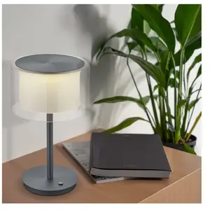 BANKAMP Grand Smoke lampe à poser LED, anthracite pas cher