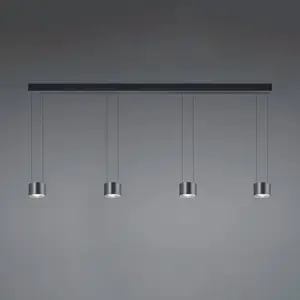 BANKAMP Impulse Flex suspension LED x4 noireVendu parluminaire