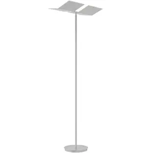 BANKAMP Book Plus Lampadaire LED à 2 sources lumineuses, 6134/2-36,