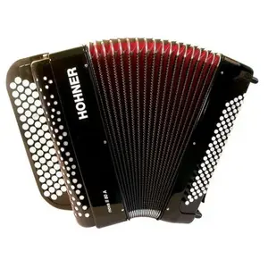 Hohner Nova II 80A - Accordéon chromatique à boutons - noir (+ housse)Vendu parwoodbrass