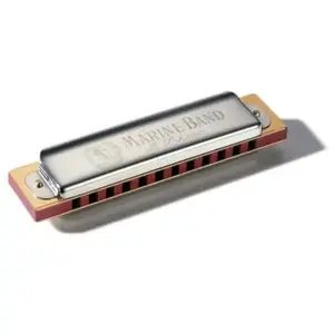 Comparateur de prix : Hohner Marine Band 12 trous - Do - Harmonica diatonique