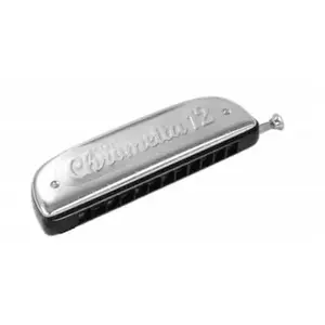 Hohner Chrometta 12 - Sol - Harmonica chromatique débutantVendu paramazon
