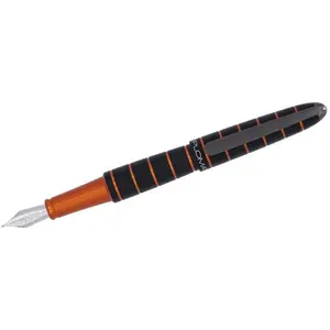 Diplomat, Stylo, Stylo plume Elox ring noir/orange (1x) pas cher