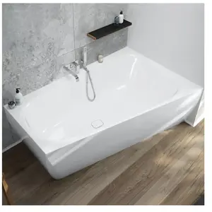Comparateur de prix : Hoesch iSENSI Baignoire d’angle, avec tablier, 3876.010,
