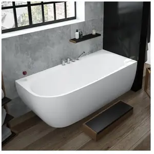 Comparateur de prix : Hoesch iSENSI Baignoire d’angle, avec tablier, 3811.010,