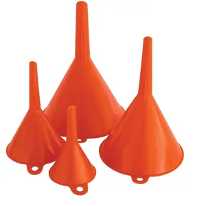 Comparateur de prix : Assortiment de 4 entonnoirs polyéthylène 50 à 120mm - PRESSOL - 02 360