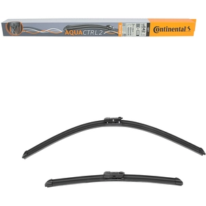 Continental AQUACTRL 2 Lot de 2 balais d'essuie-glace avant 2800011204280 650/400 mm, Noir pas cher