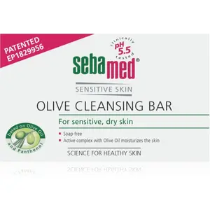 Sebamed Tablette lavante sans savon Tablette de savon d'olive 150ml pas cher