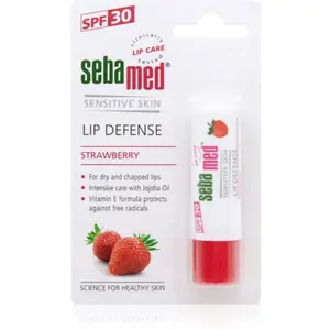 Sebamed Lip Defense Stick Fraise 4.8g SPF 30 pas cher