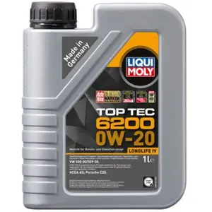Comparateur de prix : Huile moteur Liqui Moly Top Tec 6200 0W20 C5 1L 20787