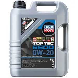 Comparateur de prix : Liqui Moly - Huile moteur antifriction premium Top Tec 6600 0W-20 5L