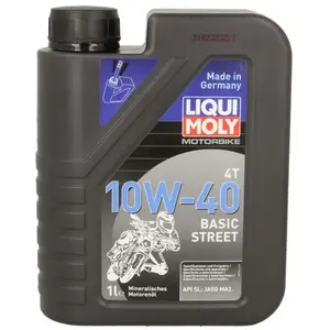 Comparateur de prix : LIQUI MOLY Motorbike 4T 10W-40, 1 L, Huile de moto à 4 coups, SKU: 3044, neutre