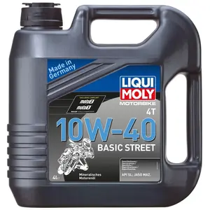 Comparateur de prix : LIQUI MOLY Motorbike 4T 10W-40, 4 L, Huile de moto à 4 coups, SKU: 3046, neutre