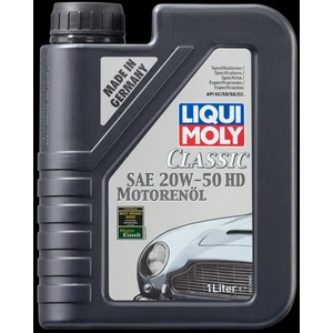 Comparateur de prix : LIQUI MOLY Classic Motoroil SAE 20W-50 HD, 1 L, Huile de moteur minéral, SKU: 1128
