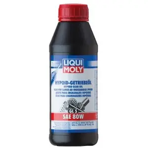 Comparateur de prix : Liqui Moly 1402 Huile pour Engrenage Hypoïde GL5 SAE 80W, 500 ML