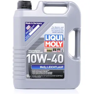 Comparateur de prix : Huile moteur Liqui Moly Mos2 Leichtlauf 10W40 A3/B4 5L 2184