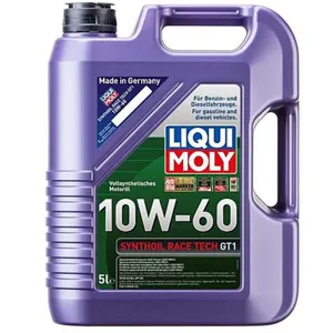 Liqui Moly - Huile moteur anti-friction Synthoil Race Tech GT1 10W-60 5L pas cher