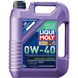 Huile moteur Liqui Moly Synthoil Energy 0W40 A3/B4 5L 9515 pas cher