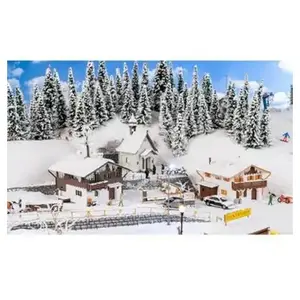 Faller Décor : Coffret Hiver à la montagne - Époque I