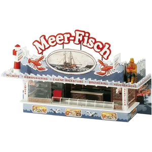 Faller - Modélisme fête foraine HO - Stand forain "Poissons"
